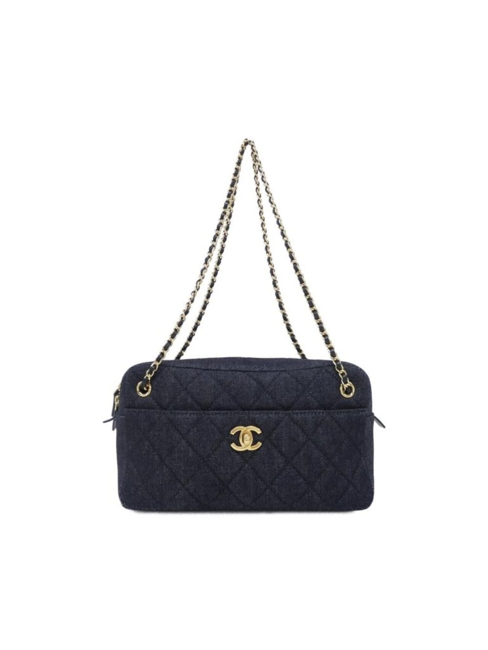 Chanel Shoulder Bag Navy
